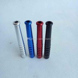 68 mm 55 mm 78 mm 82 mm metalen snuif rietje sniffer rookaccessoires gereedschap snorter nasale buis snuffer voor waterpijpbongs bubbler oliebrigs