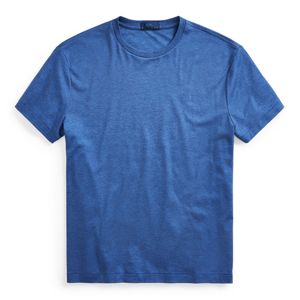 Vente en gros 2275 été nouveaux polos chemises hommes européens et américains à manches courtes CasualColorblock coton grande taille brodé mode T-shirts S-2XL