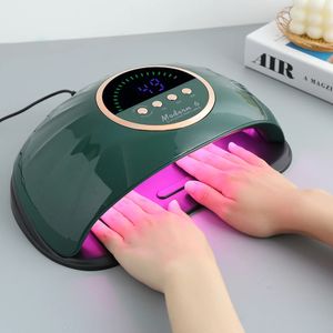 69leds Sécheur à ongles lampe à ongles LED UV pour guérir tout vernis à ongles en gel avec équipement d'outil de salon de manucure professionnelle de détection de mouvement 240416