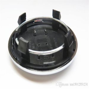 69 mm zilveren of zwarte wiel centrum hub caps voor Audi A4 A6 RS gloednieuwe autowielafdekkingen velgen accessoires 4B0601170A auto styin264y