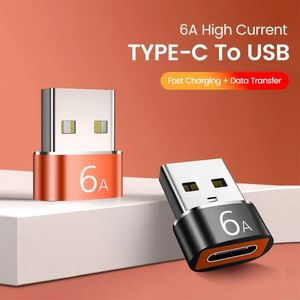 6A / 10A OTG USB 3.0 à l'adaptateur de type C Typec femelle à USB Convertisseur Mâle Charge Fast Charging Data Transfert pour MacBook Xiaomi Samsung