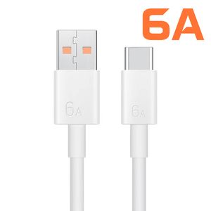 Câble de données 6A pour Android 6A charge rapide ultra rapide données de téléphone portable charge 6A câbles de données USB de Type C