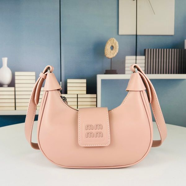 6A bolso de diseñador bolso cleo bolsos hobo bolsos bolsos clásicos Bolso de hombro para mujer axilas Bolsos de mano cruzados bolsos caprese negros Embragues de moda para mujer rosa