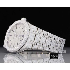6A VVS Moissanite Custom Out Bust Down Diamond for Men Hip Hop Watch Jewelry CDJ8471KXXF