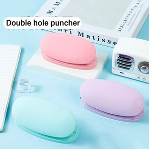 6cm Double Hole Punch Portable Metal Manual Hole Punch Machine