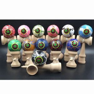 6 cm Kendama jouet professionnel Kendama compétence balles de jonglage jouet pour enfants adultes couleurs aléatoire anniversaire cadeau de noël 240112