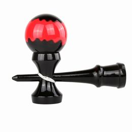 6 cm Kendama bois balle jouet professionnel Kendama balles de jonglage jouets pour enfants adulte jeu de noël jouet couleurs aléatoire 240112