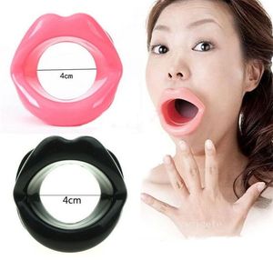 6colors Silicone Rubber Face Slimmer Exerciser Lip Trainer Oral Mouth Muscle Tightener Anti Aging Wrinkle Massager Care LT498