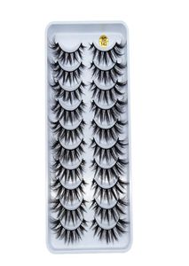 Cils 6D naturels longs croisés, 10 paires de cils 3D épais, fête, grands yeux, maquillage, outils cosmétiques, 4269990