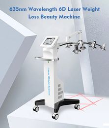 6d liposlim vetverbrander laser i lipolyse machine lichaamsvorm Afslanken maxlipo master 650nm laserilipo professionele huidverzorging gezond fysiotherapie apparaat