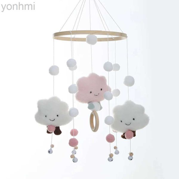 6DFB Mobiles # Baby Mobile Rattles Toys 0-12 mois pour bébé nouveau-né lit de berce