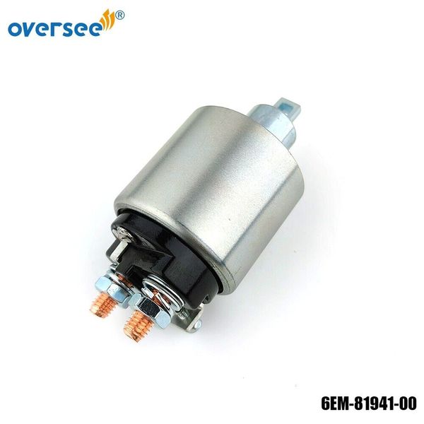 Relé de solenoide de arranque 6EM-81941-00 para Motor fueraborda Yamaha F75-115 VF90 VF115