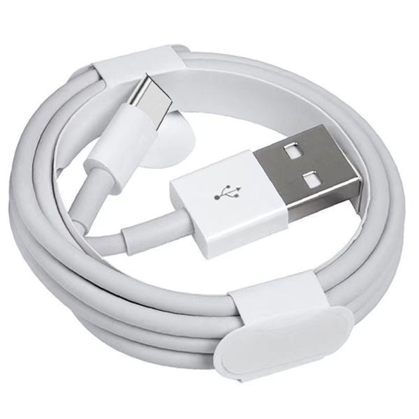 Câble de chargeur téléphonique 6ft USB-C Type-C Câble chargeur TPE TPE Câbles de charge rapide 2A Données de synchronisation 2M