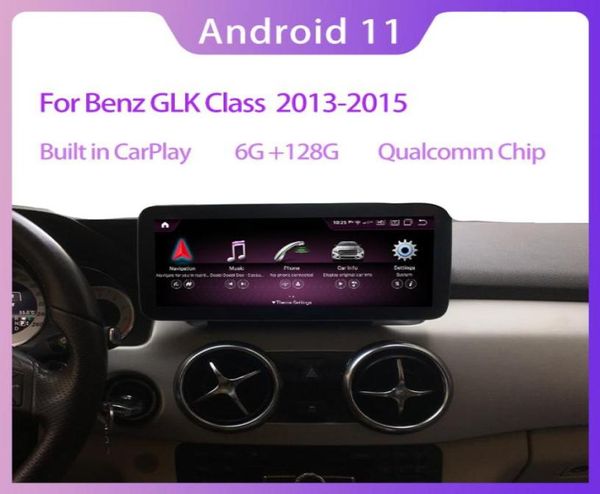 6G RAM 128G ROM 1025quot Qualcomm Android 11 Car PC Radio GPS Navigation Bluetooth WiFi Head Unit Screen for Benz GLK Class x2047741127