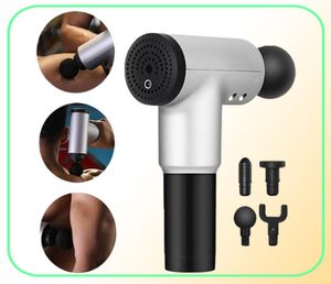 6Gear Elektrische Deep Tissue Pure Wave Percussie Massager Gun Handheld Body Fascia Terug Massager Spier Vibrerende Ontspannende Tool9291546