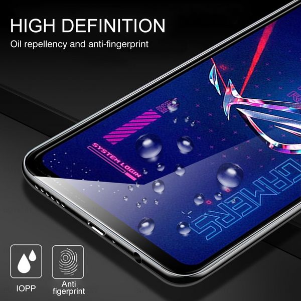 6IN1 pour ASUS ROG Téléphone 6 Pro 5G Protéger d'écran en verre trempé Rogphone 6 6pro Rogphone6 Rogphone6pro Phone6 Film de l'objectif de la caméra