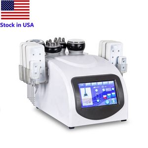 6in1 Laser 40K ultrasons Cavitation vide corps minceur masseur façonnage peau resserrement lifting peau rajeunissement machine