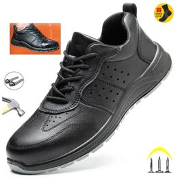 6KV Isolation Safety Work Chaussures pour hommes et femmes Chaussures en cuir noir étanches