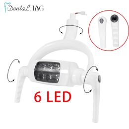 6LED Dental Orale Lamp Inductie Sensor Licht LED voor Unit Stoel Apparatuur Tanden Whitening Goede Kwaliteit 240106