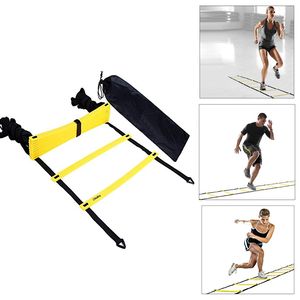 6m 12 sport nylon banden behendigheid training ladders voetbal voetbal snelheid ladder training training fitnessapparatuur