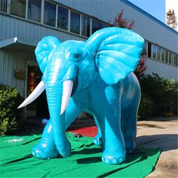 6m 20ft lengte Fabrieksprijs op maat gigantische opblaasbare olifant model cartoon ballon voor reclame