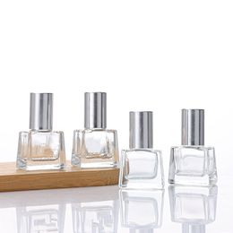 Récipients rechargeables de bouteilles de parfum d'huiles essentielles de Rollon d'huile essentielle en verre de 6ml