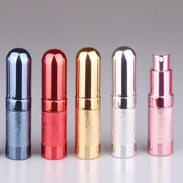 6 ml métal verre vaporisateur bouteille Portable parfum bouteille voyage en aluminium parfum Tube cosmétique vaporisateur bouteille vide Lotion bouteilles Qtddo