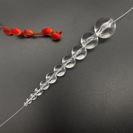 6 mm-30 mm transparante ronde acrylkralen losse spacer kralen voor sieraden maken doe-het-zelf-armband kettingaccessoires