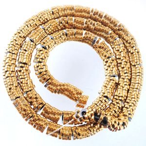 6 MM naturel hématite matériaux pierre boucle entretoise perles en vrac pour la fabrication de bijoux à bricoler soi-même Bracelets accessoires BL308
