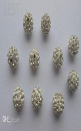 6 mm Wit Micro Pave CZ Disco Ball Crystal Bead Bracelet ketting klootzak Beadsmjpw hele voorgestelde lot4951091