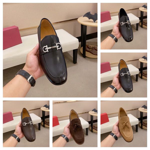 6Modèle P HOMMES CHAUSSURE DE HAUTE QUALITÉ Top CUIR Nouvelle MODE Design élégant Moine Sangle CHAUSSURE Casual FORMAL OXFORDS CHAUSSURES Zapatos De Hombre Taille 38-46