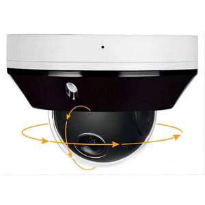 6MP Mini Ptz Dome POE Outdoor Network Camera met 3x zoom, 88 mm elektrische zoomlens, microfoon, IP66 weerbestendig, ingebouwde hikvision NVR-compatibiliteit