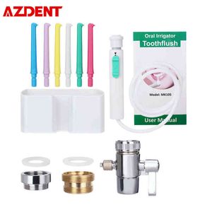 6Nozles kraan Orale irrigator Water Dental Flosser draagbare irrigador jet tandenborstel irrigatie tanden reiniging 220510