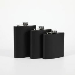 6 oz 7 oz 8 oz Black Frosted Heupfles 304 rvs mini wijn ketel Outdoor camping draagbare wijn pot door express Z11 LL