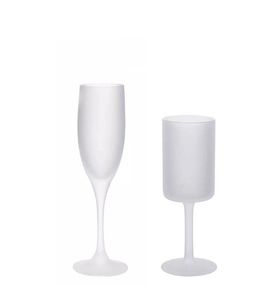 6oz 9oz Sublimatie Rode Wijn Glas Goblet Frosted Glazen Wijn Bier Cup Champagne Fluiten Tumbler