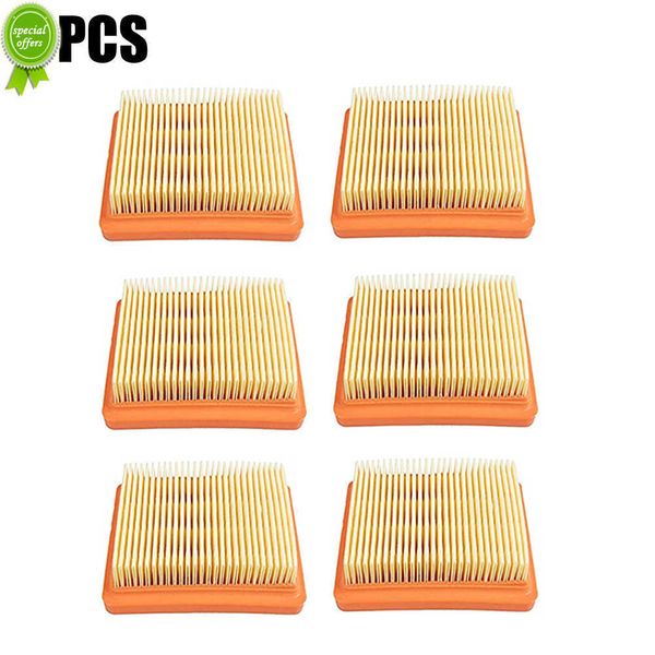 Lot de 6 filtres à air de remplacement pour Stihl 4180-141-0300B FS91 FS131 FS111 tronçonneuse pièces de filtre à Air de haute qualité