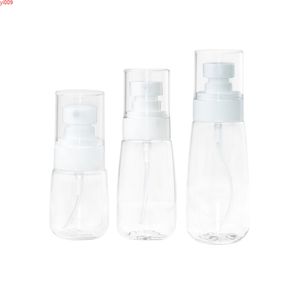 Bouteilles de pulvérisation vides portables de 30/60/100ml, 6 pièces, atomiseur en plastique, bouteille rechargeable de parfum, conteneur, pots écologiques