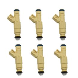 6PC Brandstofinjectoren Nozzle voor MAZMERCURY MPV 2000 2001 / COUGAR 2002 2.5L V6 0280155861 GY01-13-250 XS2E-A5B Renovatie