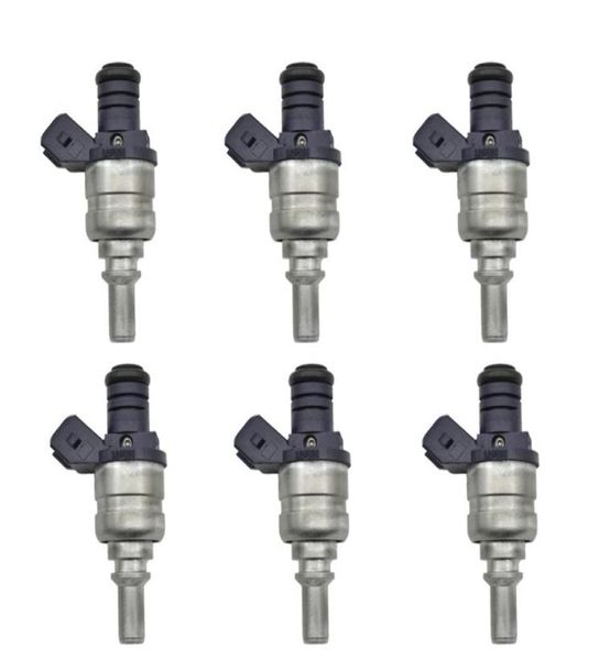 Buse d'injecteur de carburant 6pc lot pour BMW E46 E39 X3 Z3 Z4 3 VALVES DE SÉRIE 9805 Injection de moteur 14398004753052