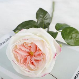 6 Pc Hydratant Austin Rose Décor De Mariage Roses Real Touch Fleurs Artificielles Fête Décoration De La Maison Fausses Fleurs Bouquet De Mariée 240322