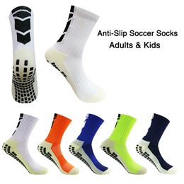 6PC chaussettes de sport Grip Football anti-dérapant épaissi respirant antidérapant Football adultes enfants en plein air cyclisme chaussette 231020