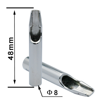 タトゥー機のための高品質6pcs 11fステンレス鋼のタトゥーノズルのヒント