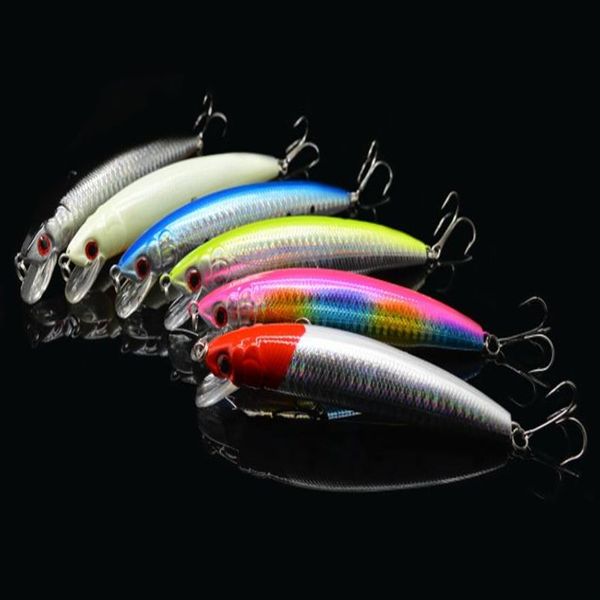 6 pièces 12 cm 16g plongée profonde natation minow leurre dur bait285W