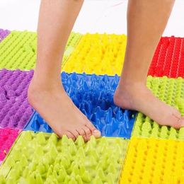 Tapis de Massage des pieds par acupression, 6 pièces, anti-stress pour adultes, sport, autisme, jouets sensoriels, besoins spéciaux, tdah 240123