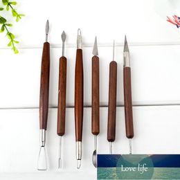 6 stks geassorteerde polymeer klei aardewerk keramiek beeldhouwen carving tools craft fabriek prijs expert ontwerp kwaliteit Nieuwste stijl originele status