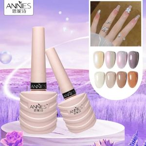 6pcs Crystal Nail Gel Set Semi Permanent Base Top Coat Varnish Glue Nail Art Art Cat Eye Flash Gift Afficher Plaque 231227