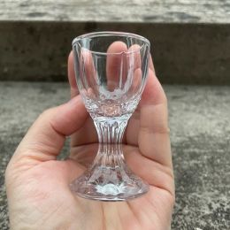 6pcs verres à vin en cristal Brandy snifters spiritueux créatifs mini-cup fête buvette charmante verre de tir 15ml