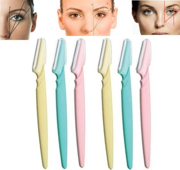 6pcs Colornife Ciudad de ceja Herramienta facial Facial Herramienta Ceja Razor de navaja Termina Shaver Knife Beauty Tool Kit8651909