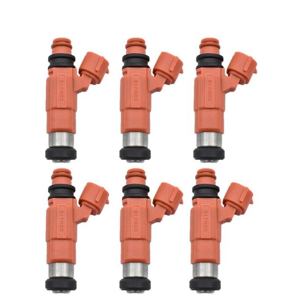 6pcs Flow Inyectores de combustible combinados CDH210 7310597 para Yamaha fuera de borda para Mitsubishi Eclipse para Chrysler Dodge INP7714852951