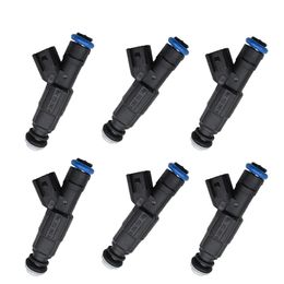 6 stks Fuel Injector Nozzle 0280155784 voor Jeep Grand Cherokee Wrangler 1999-2004 4.0L